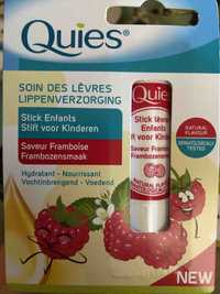 QUIES - Saveur Framboise - Stick lèvres enfants 