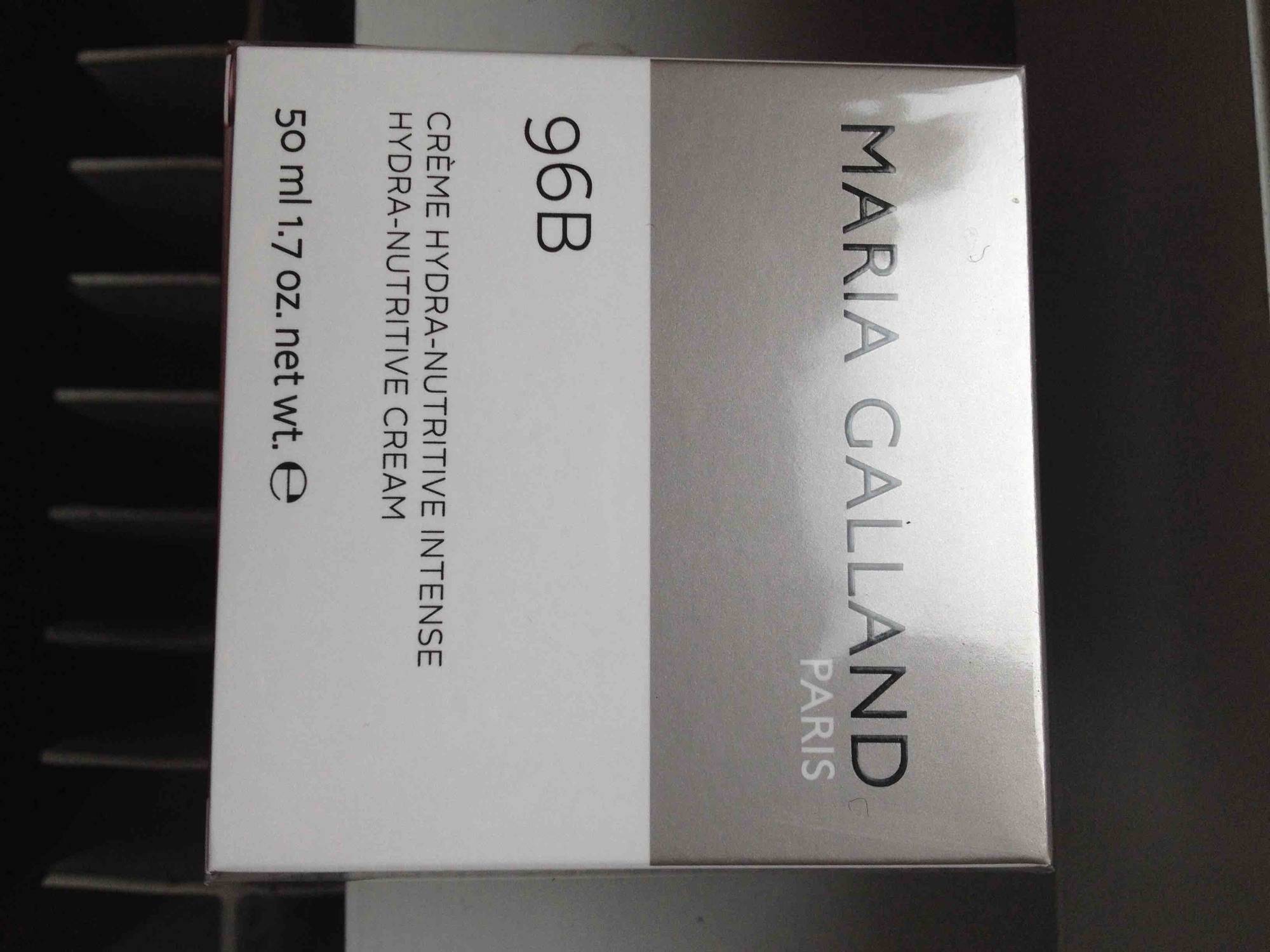 MARIA GALLAND - 96B - Crème hydra-nutritive intense