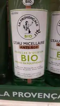 LA PROVENÇALE - L'eau micellaire anti-âge bio