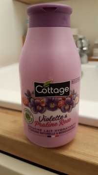 COTTAGE - Violette & praline rose - Douche lait hydratante