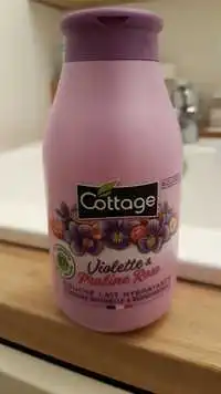 COTTAGE - Violette & praline rose - Douche lait hydratante