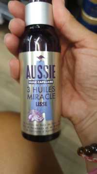 AUSSIE - 3 Huiles miracle lisse - Huile capillaire