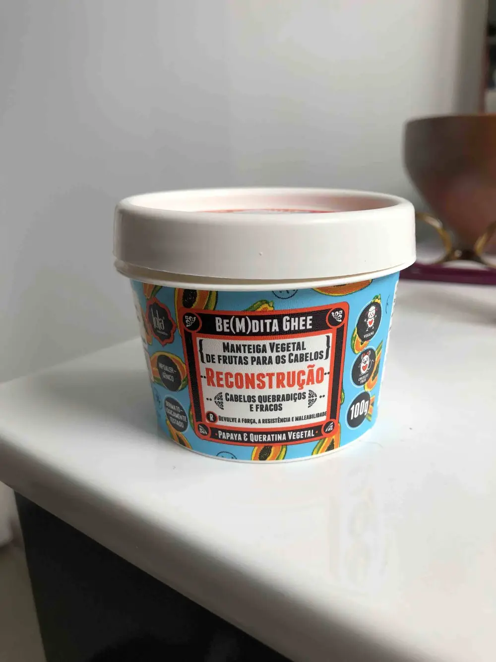 LOLA - Be(M)dita Ghee - Manteiga vegetal de frutas para os cabelos