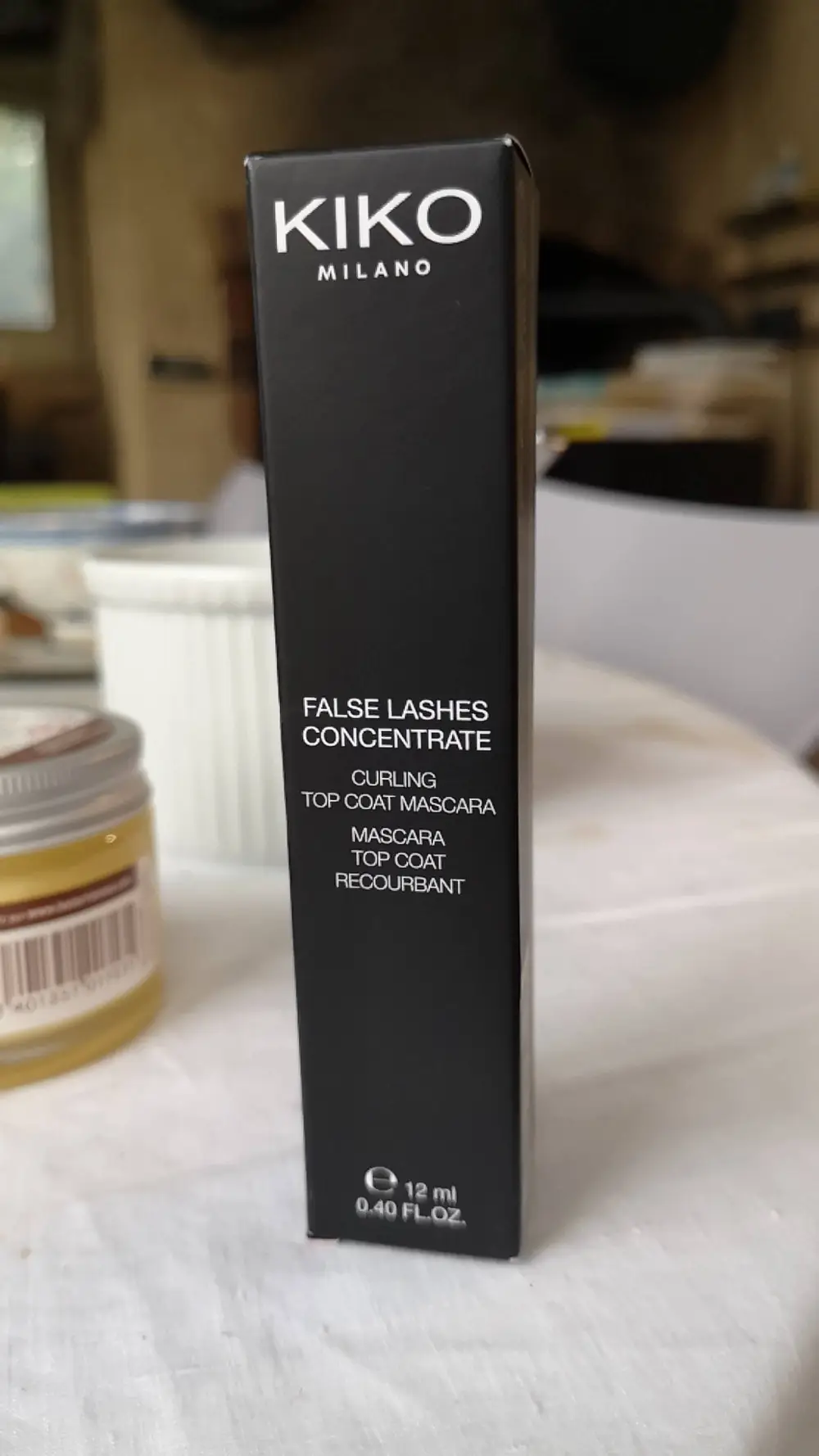 KIKO - False lashes concentrate - Mascara top coat recourbant