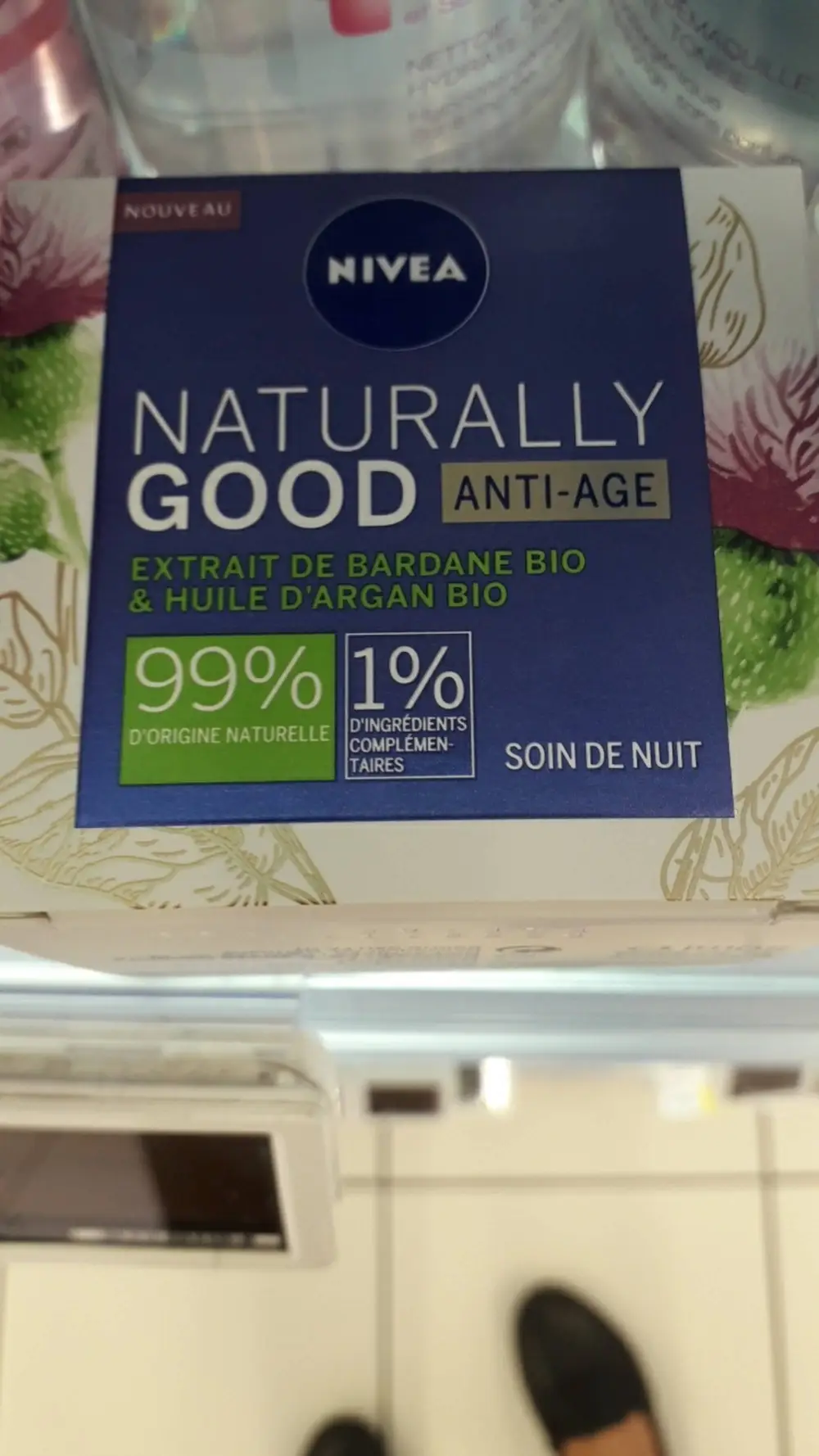 NIVEA - Naturally good - Anti-age soin de nuit bio