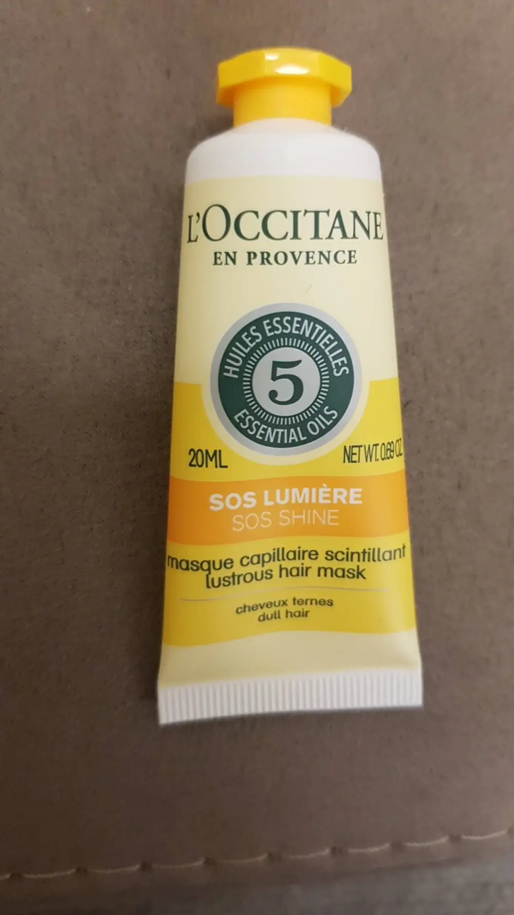 L'OCCITANE EN PROVENCE - Sos lumière - Masque capillaire scintillant