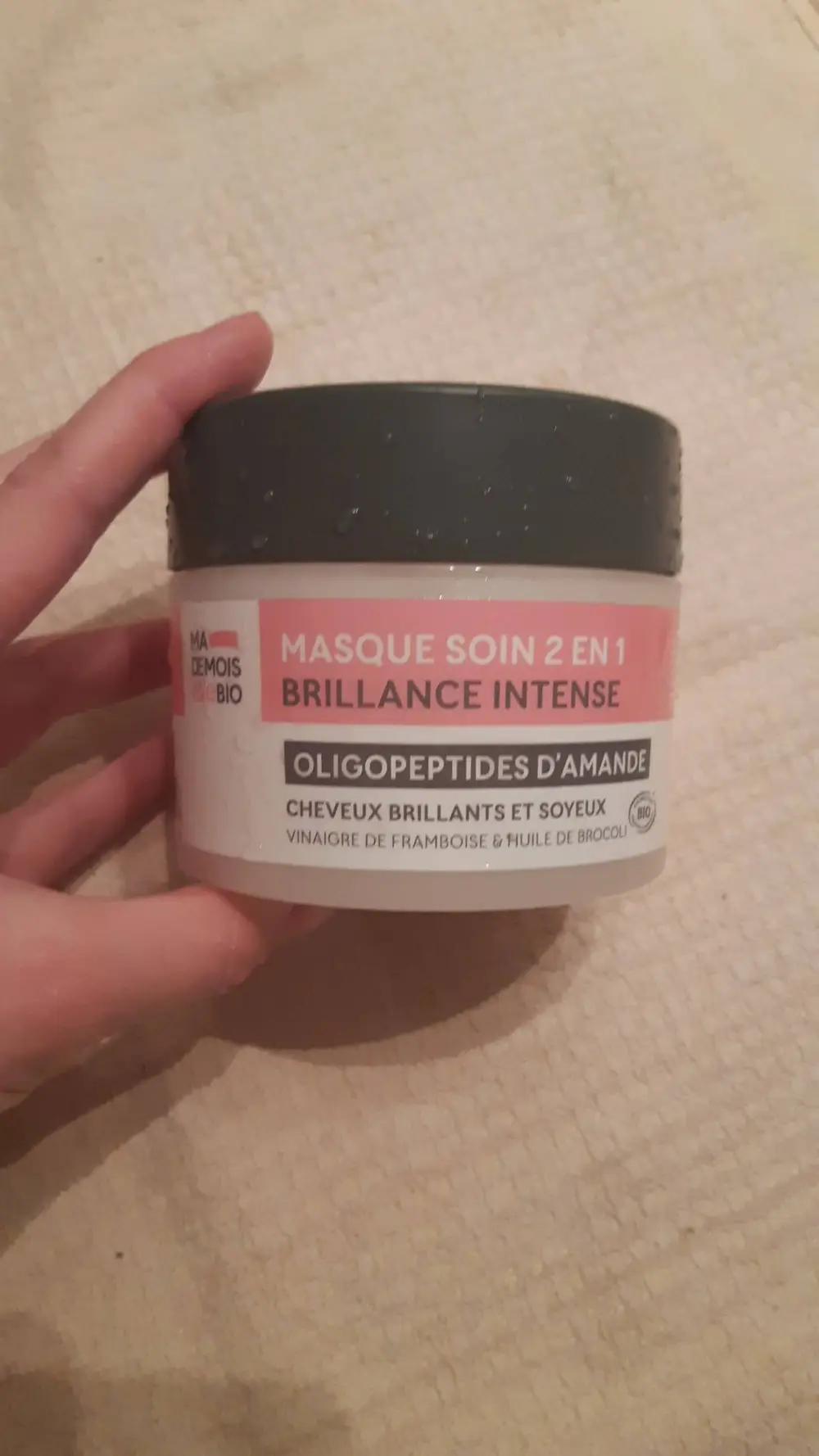 MADEMOISELLE BIO - Masque soin 2 en 1 brillance intense bio