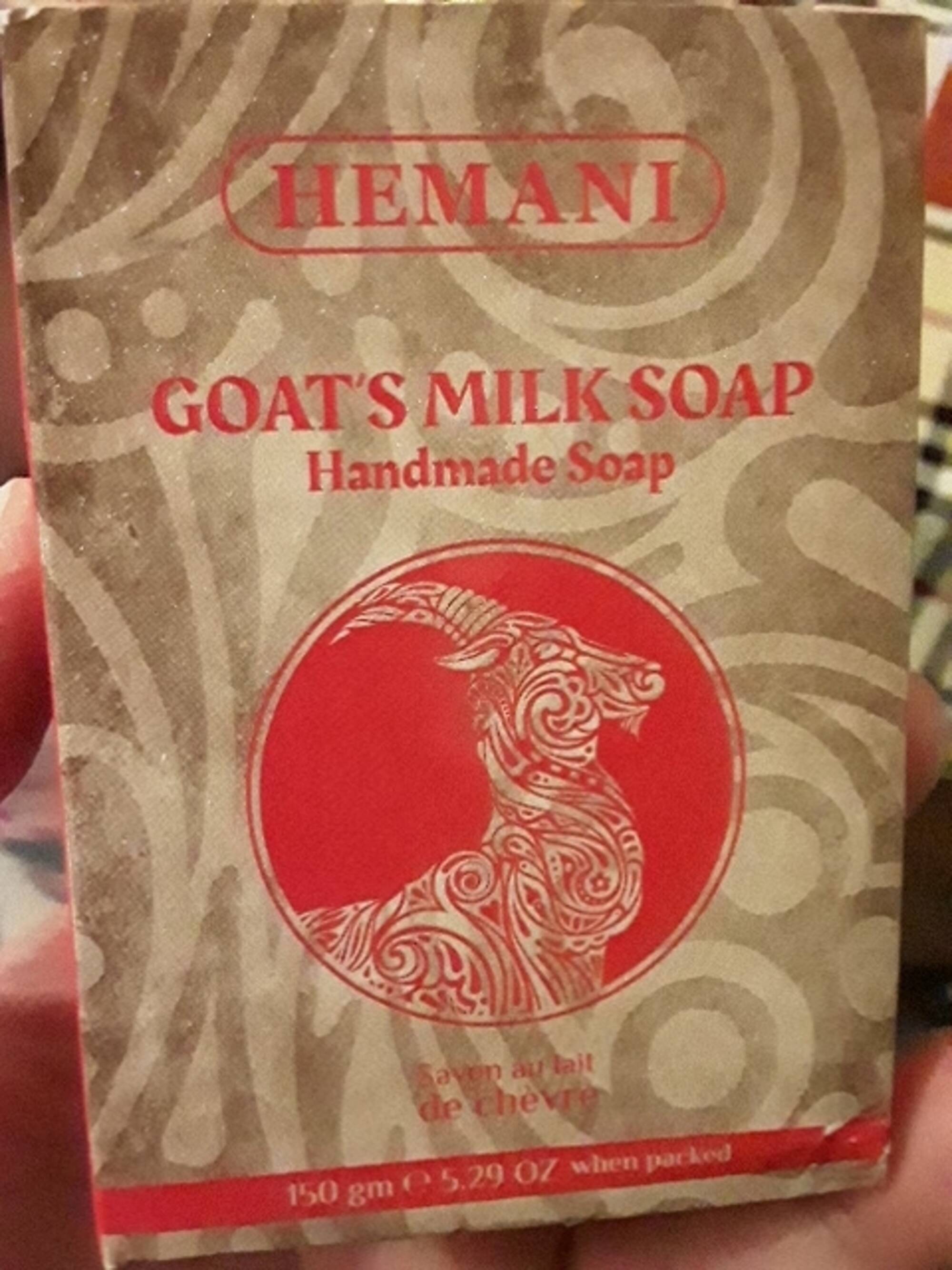 HEMANI - Goat's milk soap
