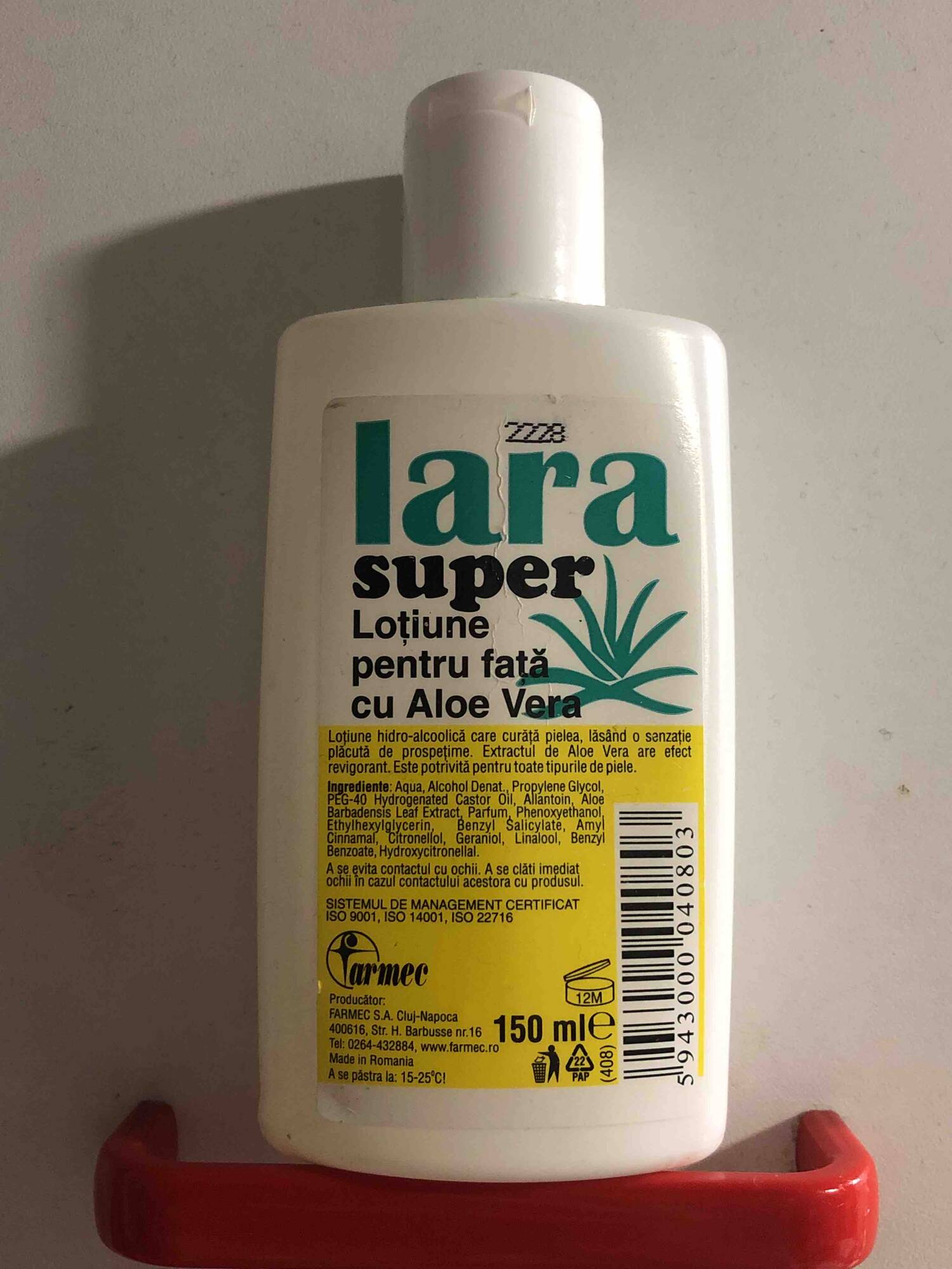 FARMEC - Lara - Super Lotiune pentru fata cu aloe vera