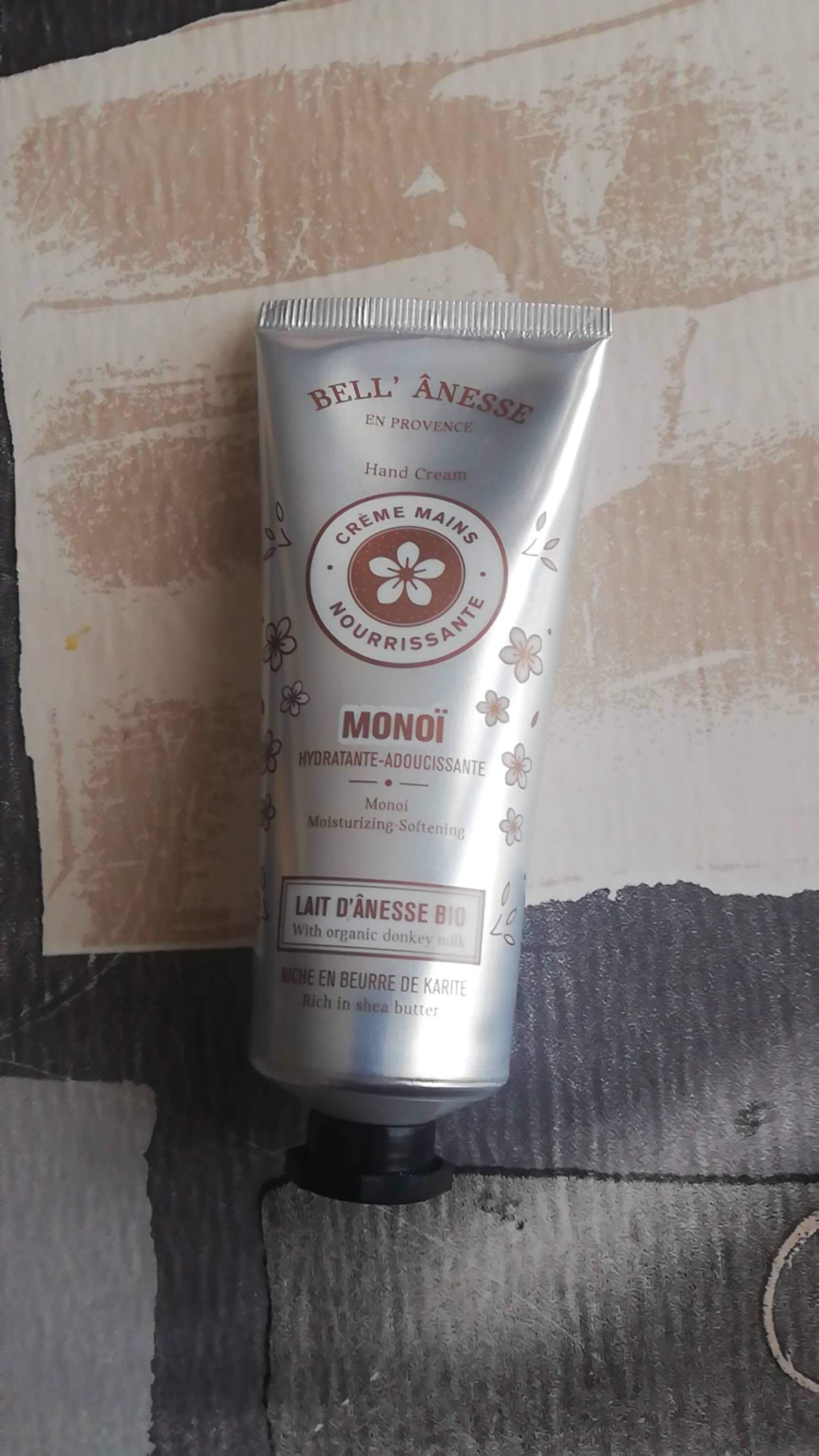 BELL'ÂNESSE EN PROVENCE - Monoï - Crème mains nourrissante