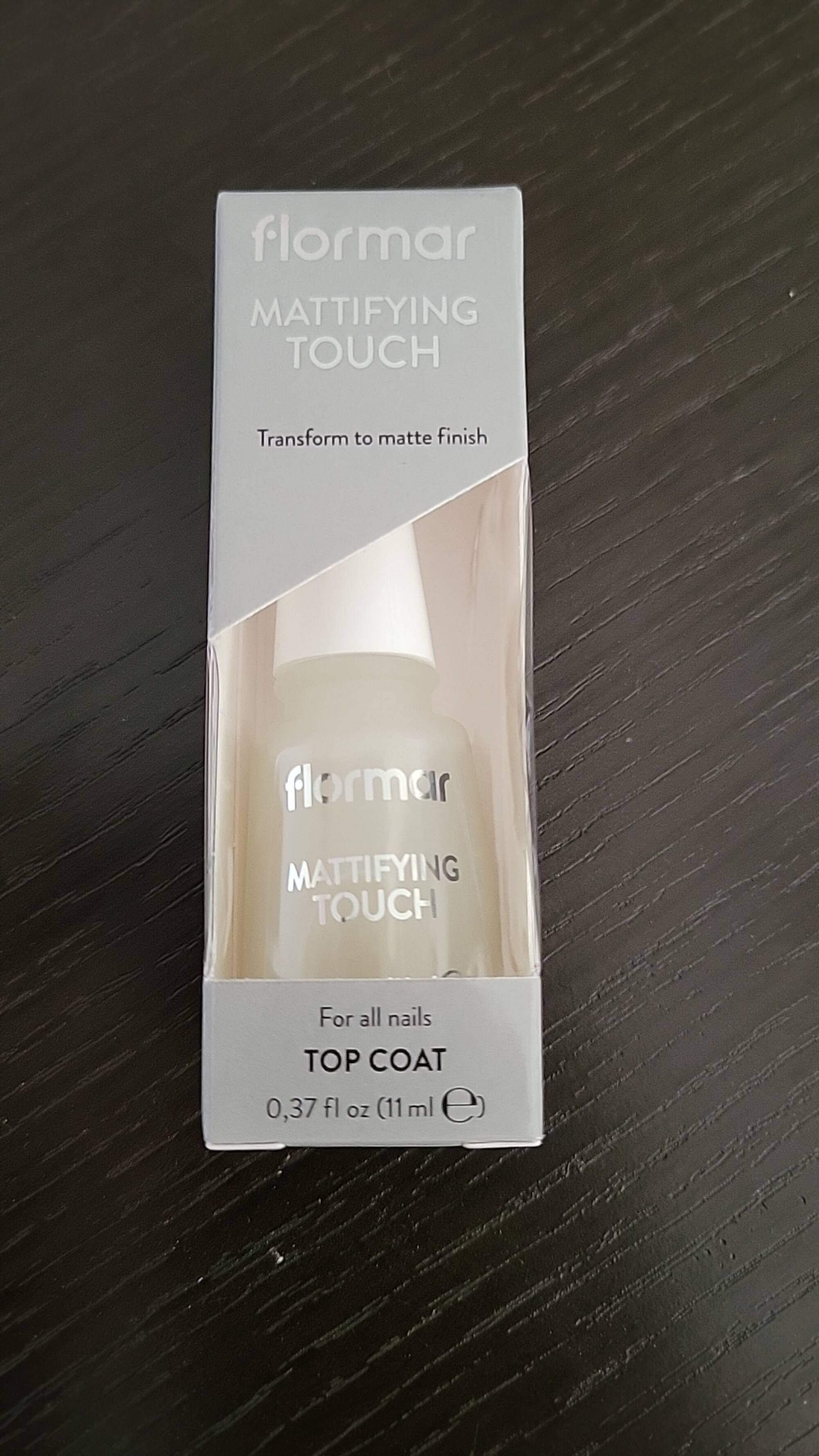FLORMAR - Mattifying touch - Top coat