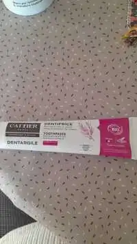 CATTIER - Dentargile - Dentifrice 