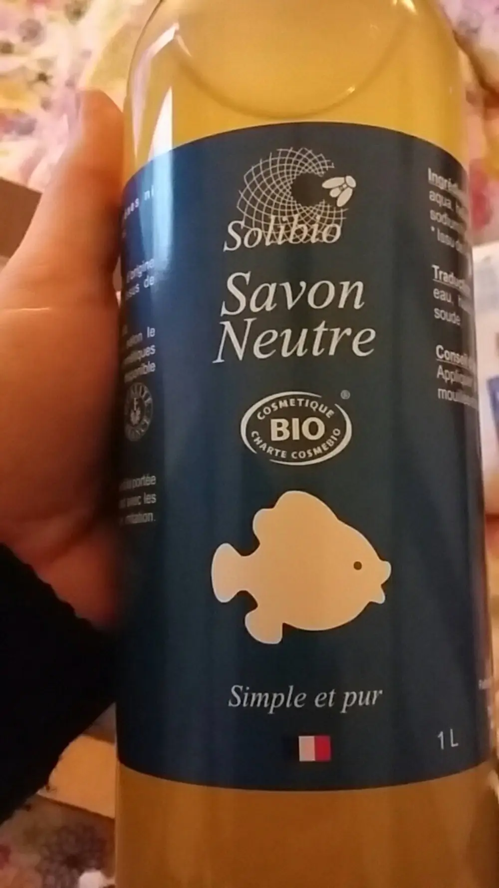 SOLIBIO - Savon neutre simple et pur