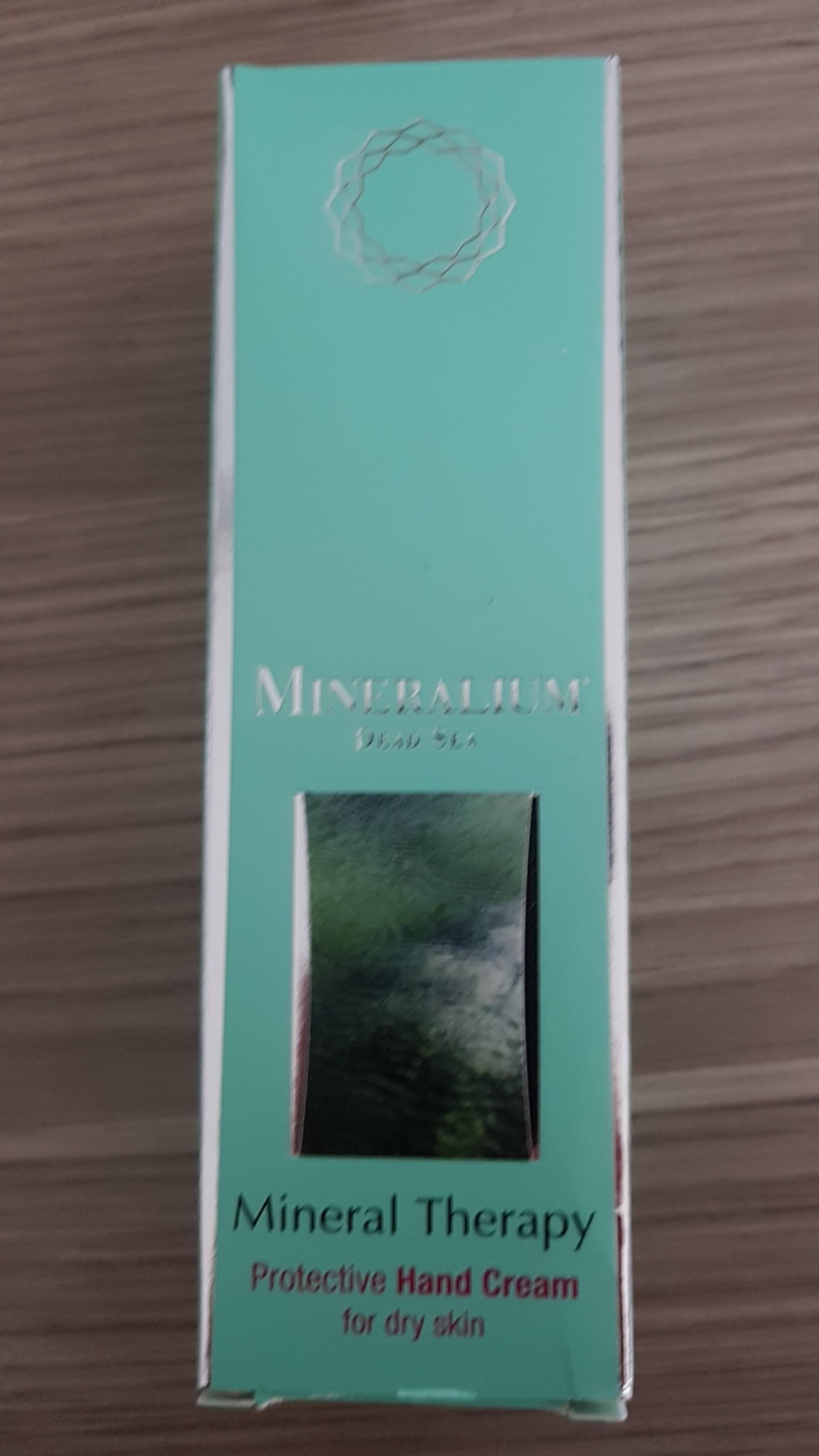 MINERALIUM - Mineral therapy - Protective hand cream
