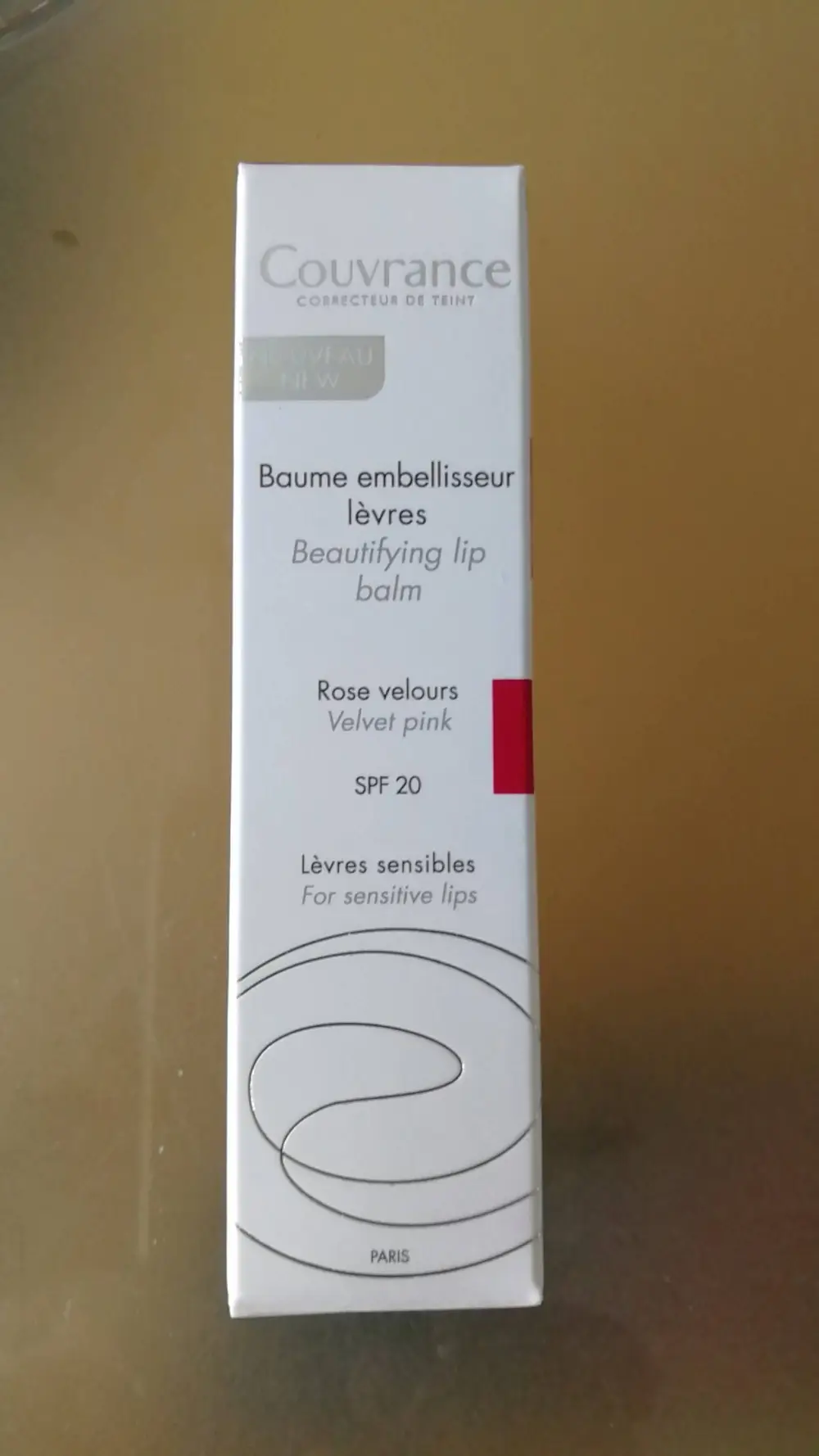 AVÈNE - Baume embellisseur lèvres Rose velours