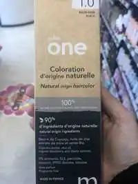 MULATO - Color one - Coloration naturelle 1.0 brun noir