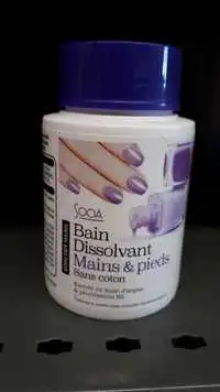 SOOA - Bain dissolvant mains & pieds