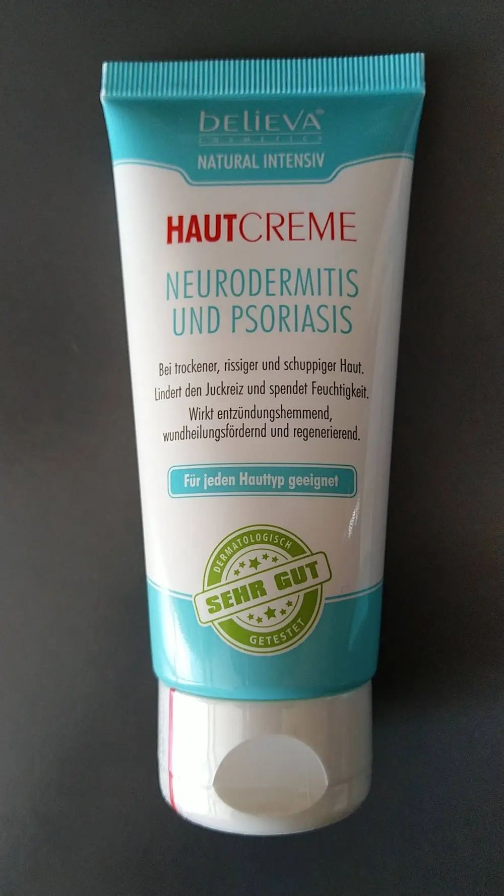 BELIEVA - Hautcreme - Neurodermitis und psoriasis