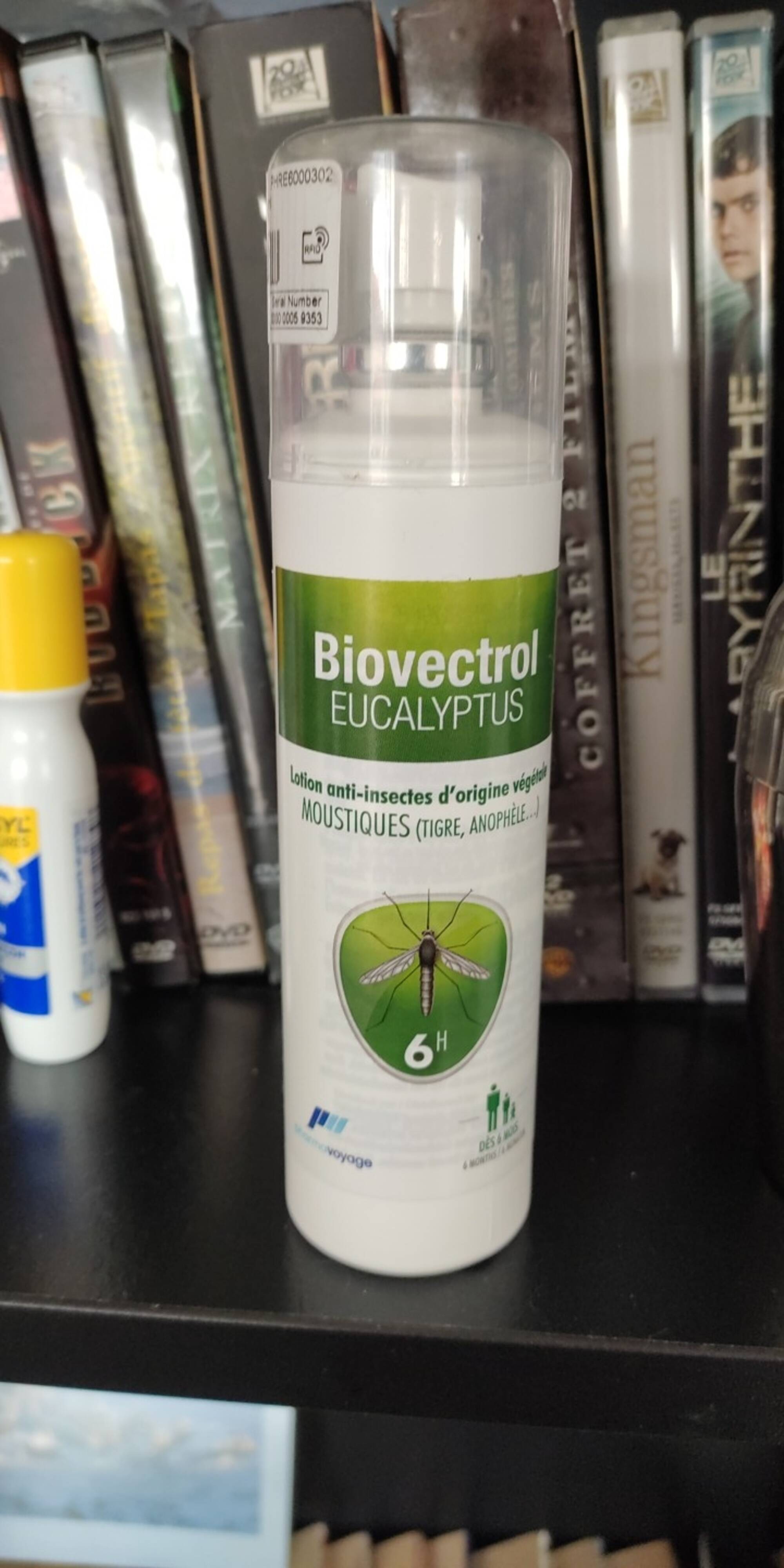 BIOVECTROL - Eucalyptus - Lotion anti-insectes d'origine végétale