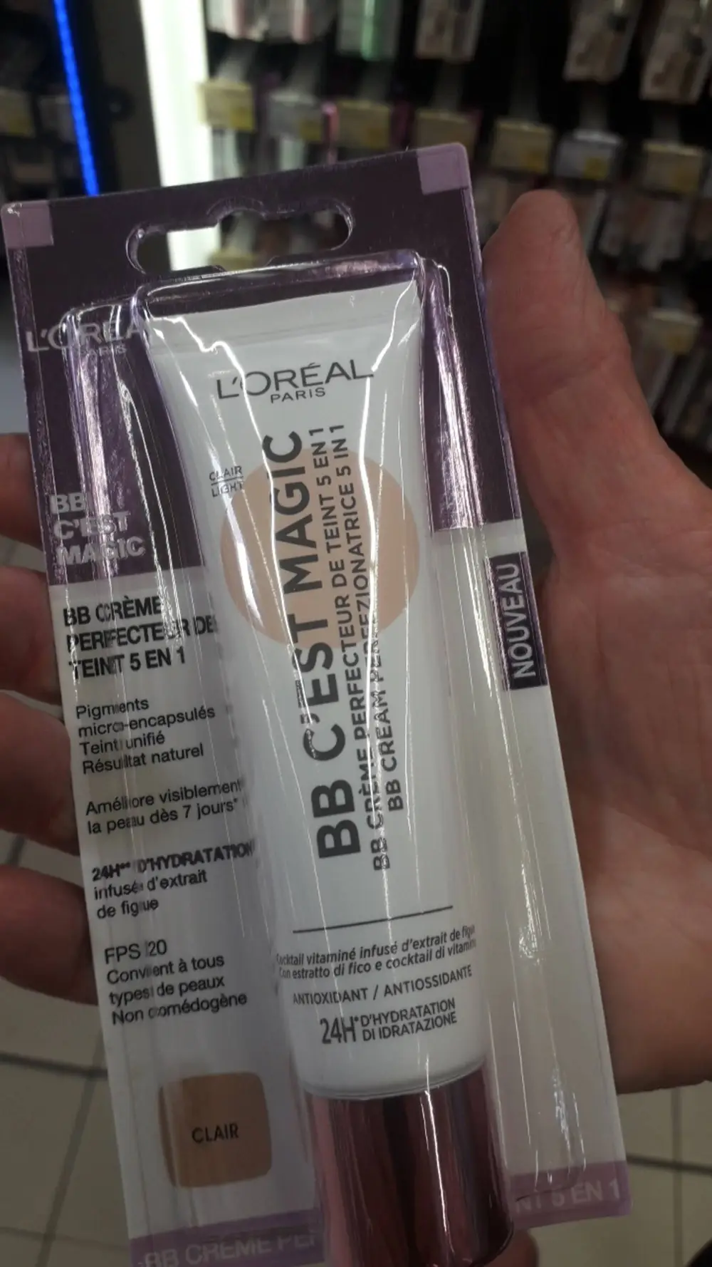 L'ORÉAL PARIS - BB C'est magic - BB Crème perfecteur de teint 5 en 1 clair