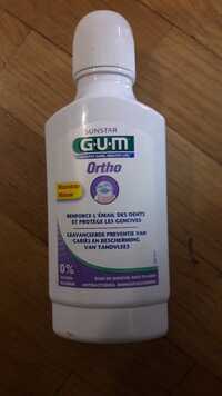 G.U.M - Ortho - Bain de bouche anti-plaque