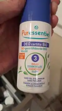 PURESSENTIEL - 3 Huiles essentielles - Déo certifié bio