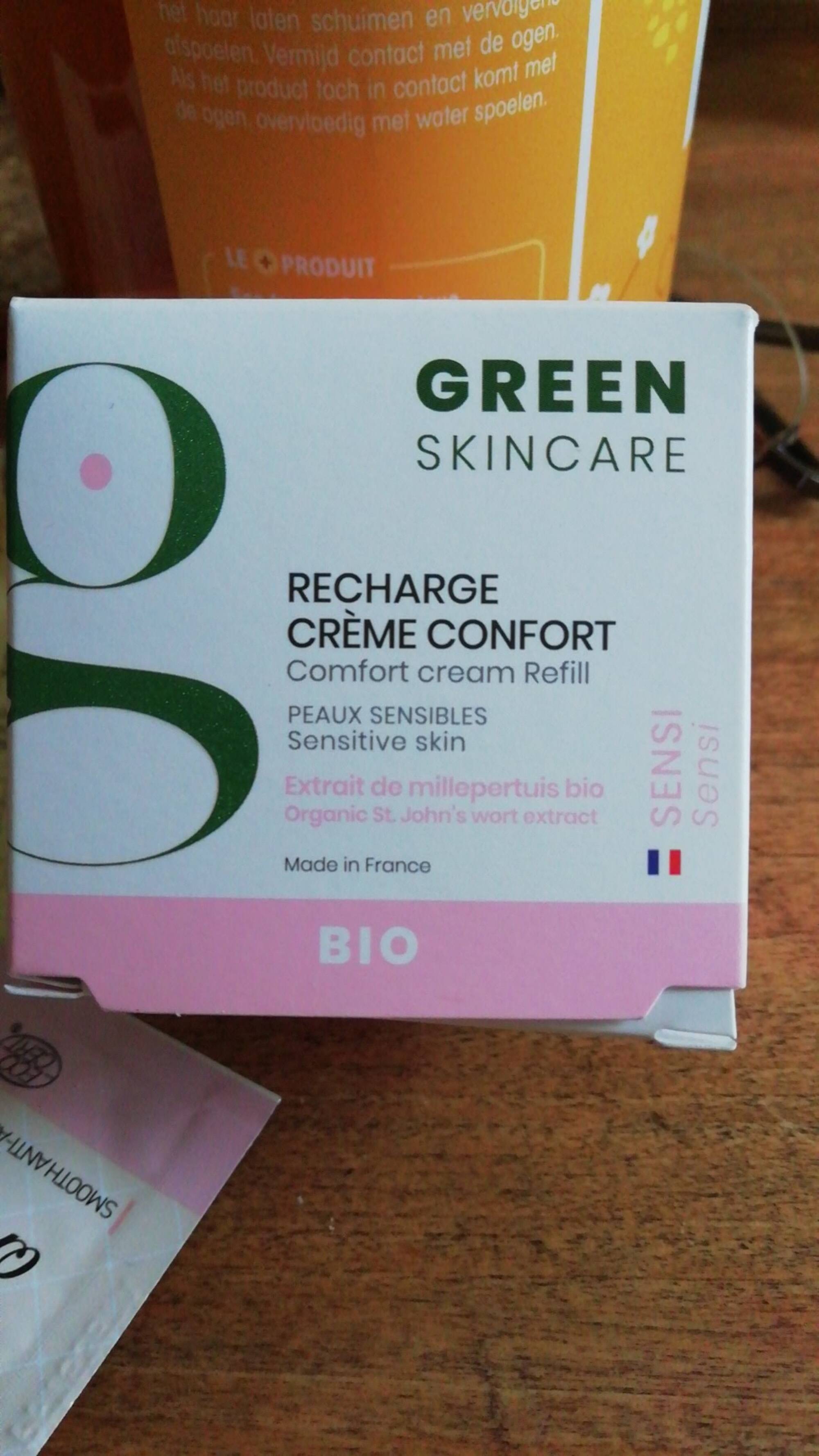 GREEN SKINCARE - Recharge crème confort