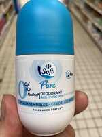 CARREFOUR - Soft Pure - Deodorant anti-irritations 24h