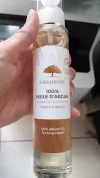 ARGADERM - 100 huile d'argan - Nourrit et adoucit