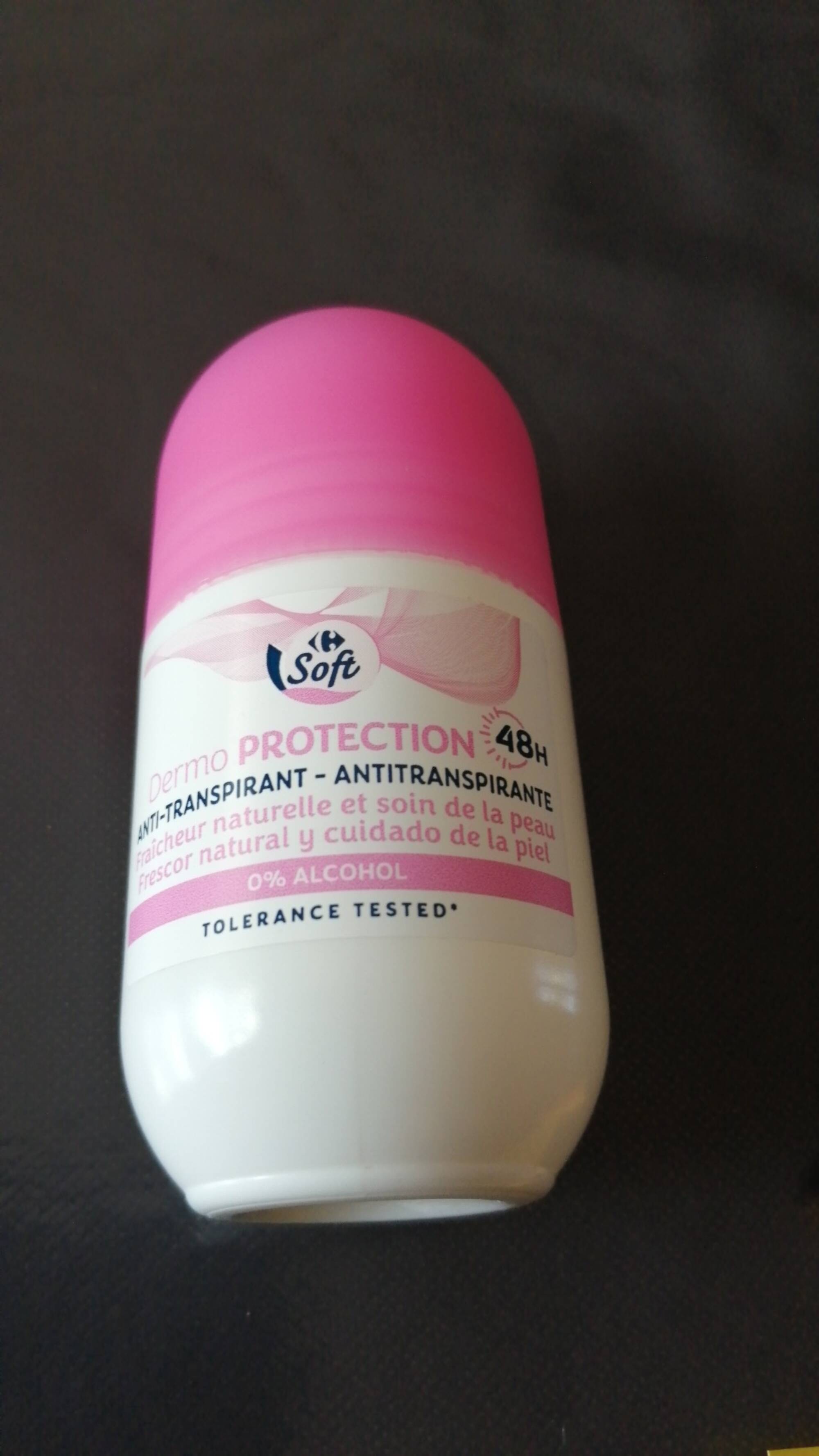 CARREFOUR - Soft Dermo protection - Anti-transpirant 48h