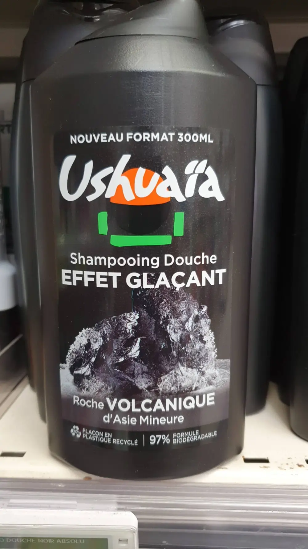 USHUAÏA - Rohe volcanique d'Asie Mineure - Shampooing douche effet glaçant