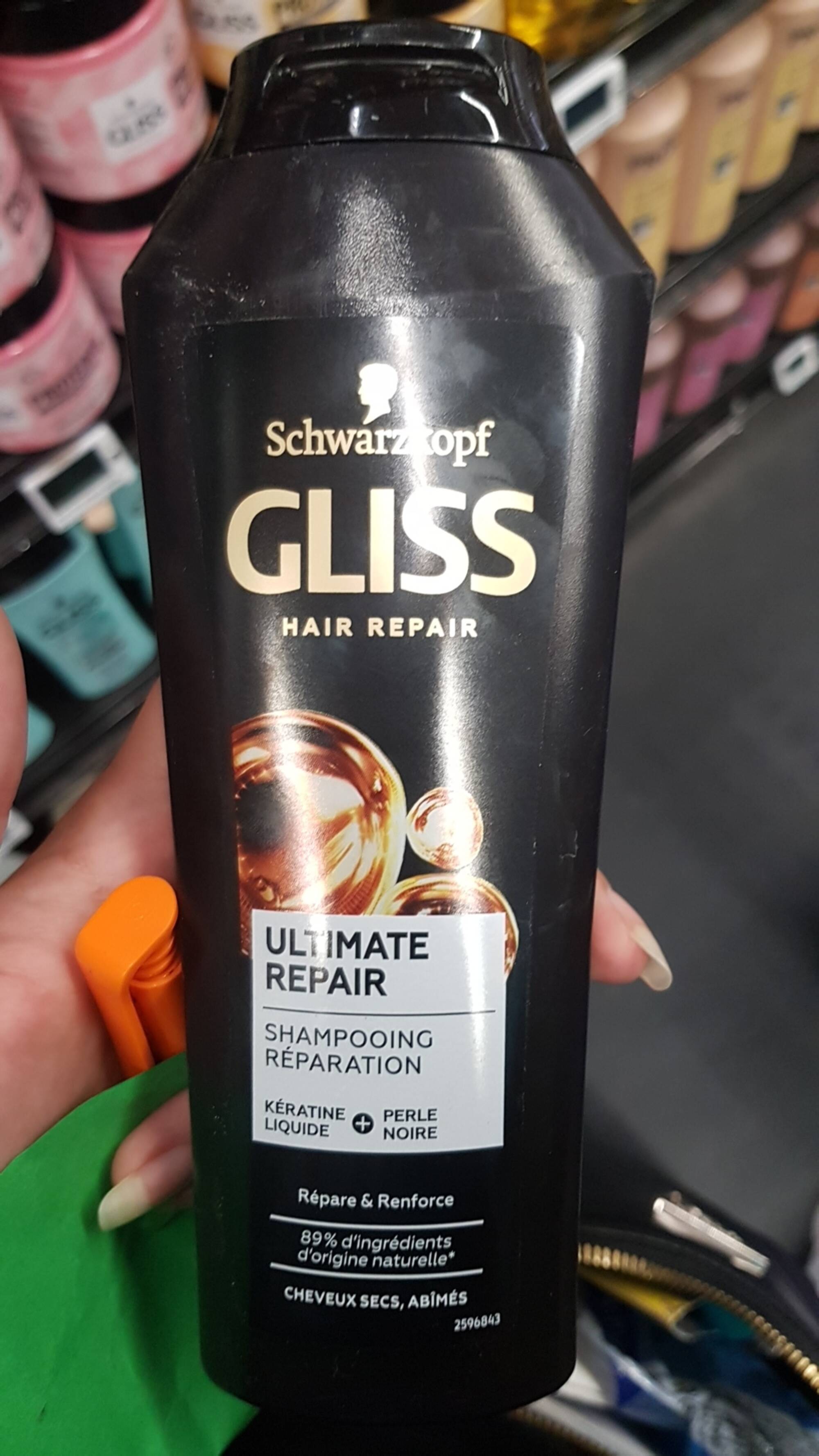 SCHWARZKOPF - Gliss Ultimate repair - Shampooing réparation