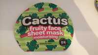 THE BEAUTY DEPT - Cactus - Fruity face sheet mask
