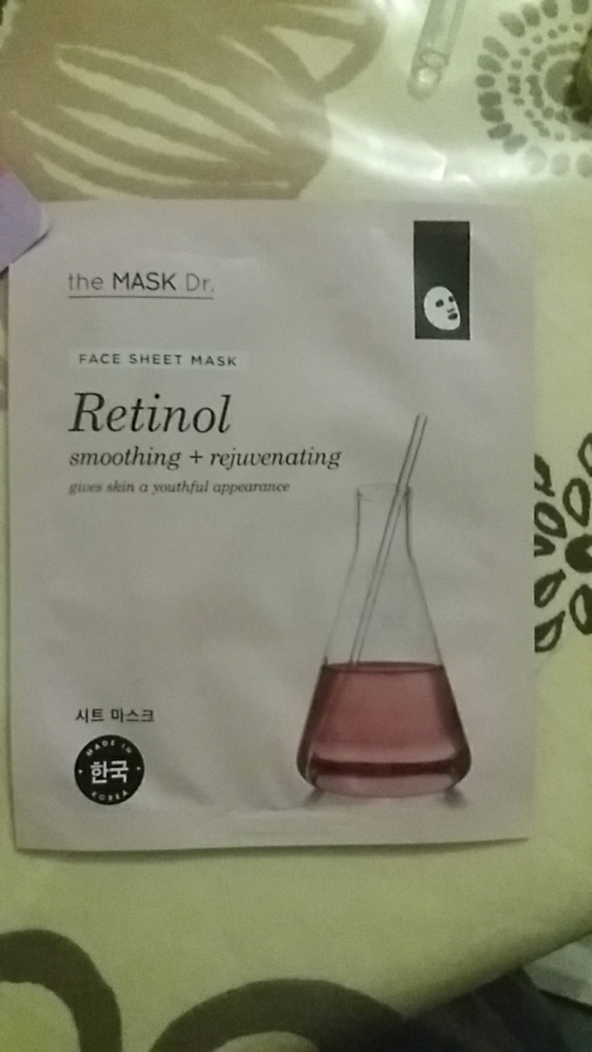 THE MASK DR. - Face sheet mask - Retinol