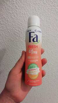 FA - Fresh & free  - Deodorant 48h