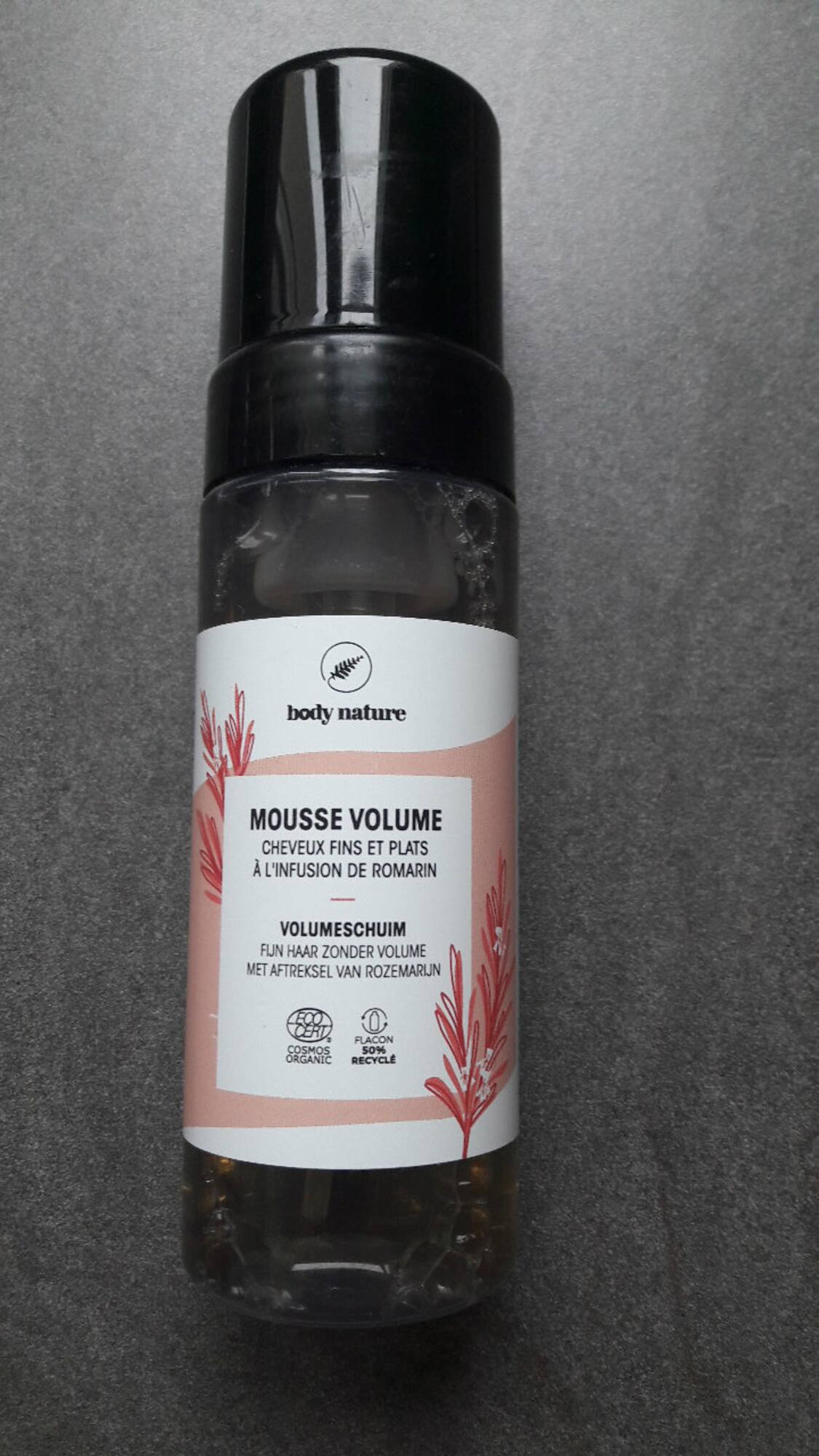 BODY NATURE - Mousse Volume cheveux fins et plats