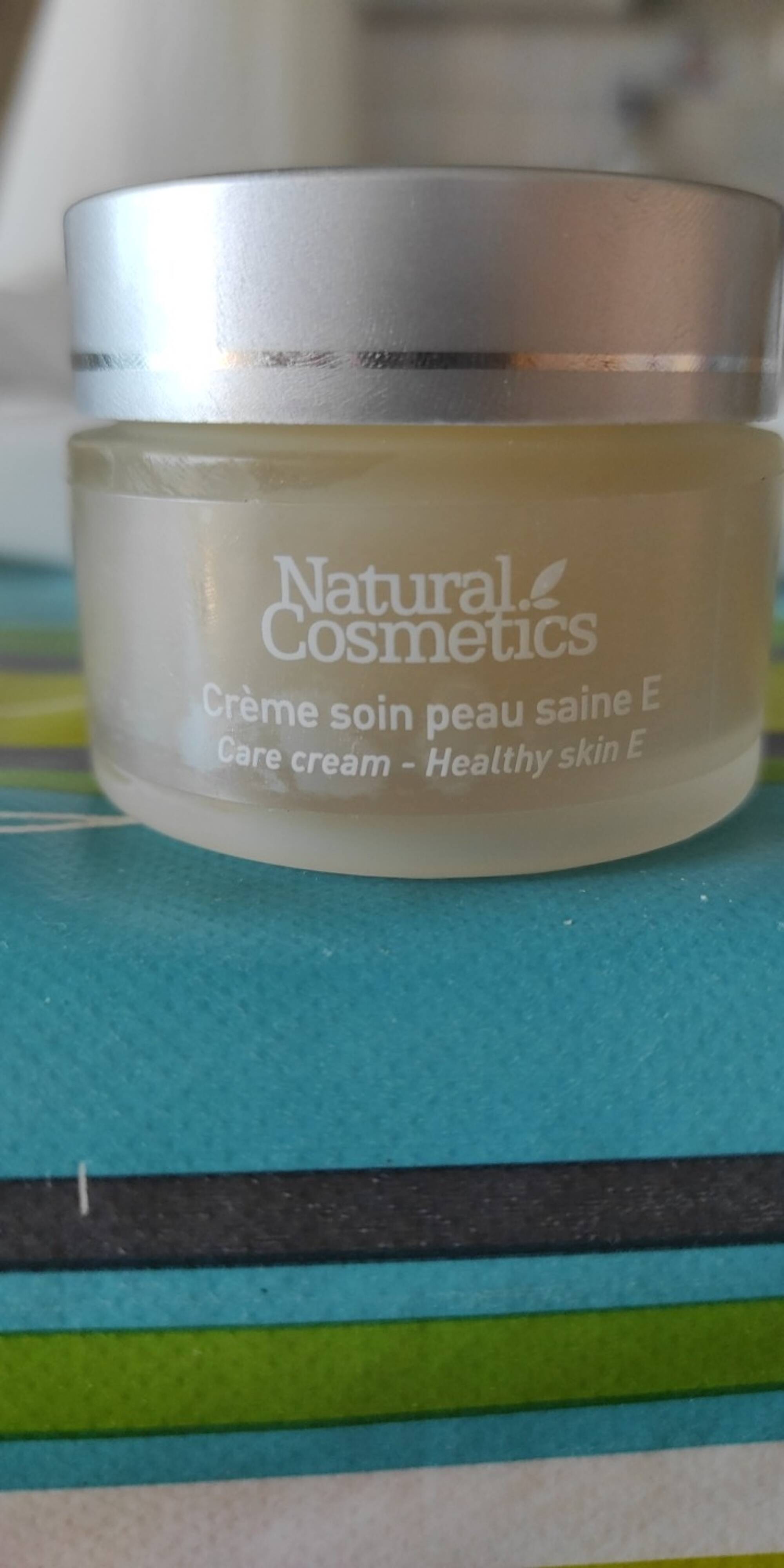 NATURAL COSMETICS - Crème soin peau saine E