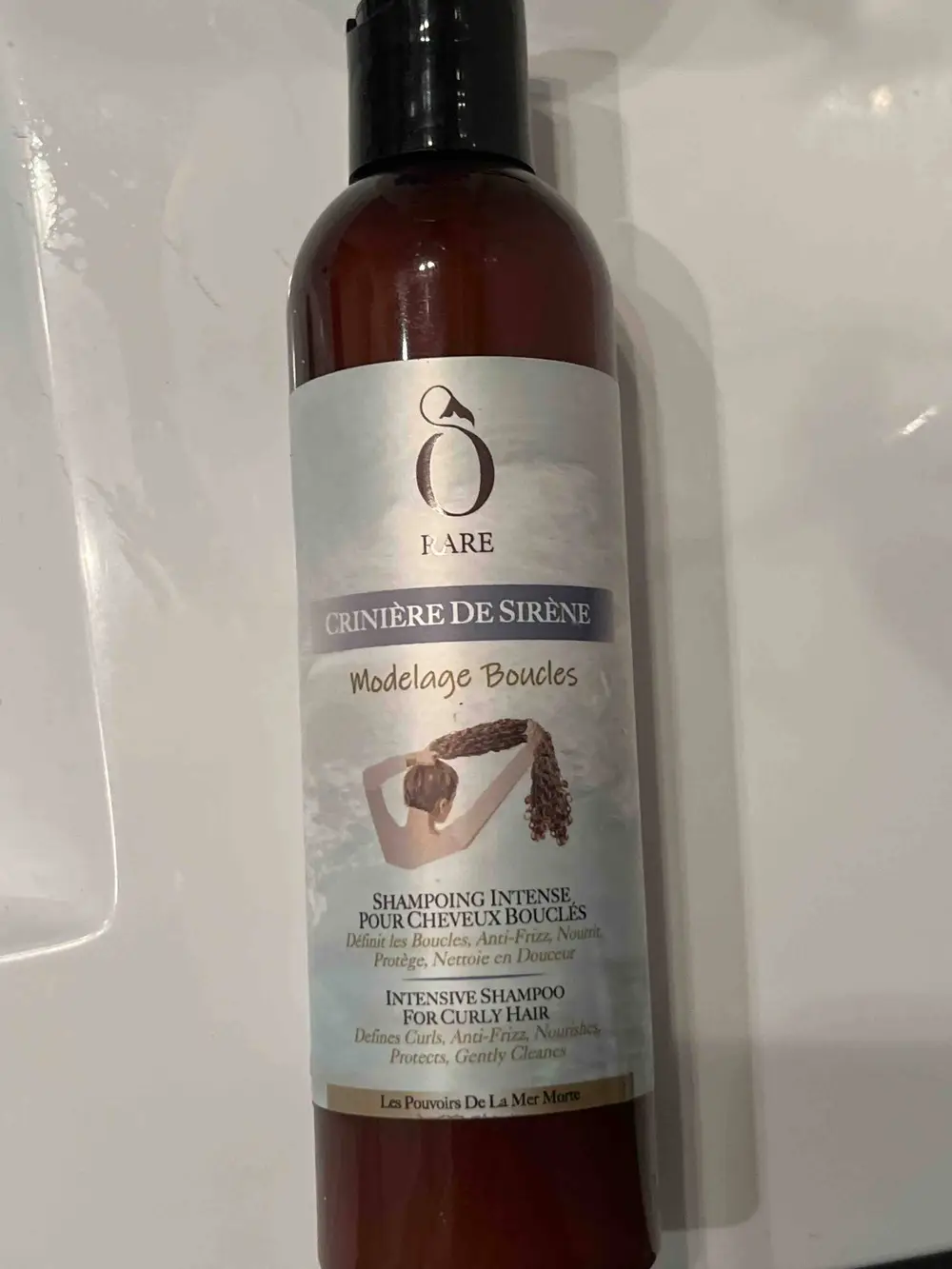 O-RARE - Crinière de sirène - Shampooing intense pour cheveux bouclés