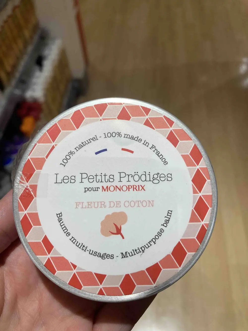 MONOPRIX - Les Petits Prödiges - Fleur de coton, baume multi usage