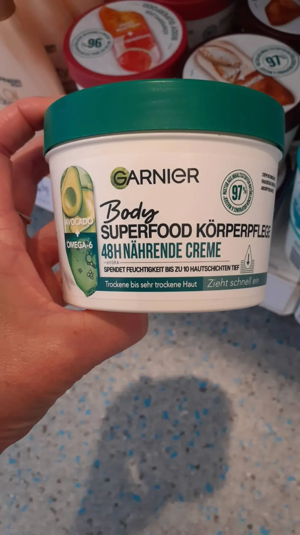 GARNIER - Body superfood körperpflege 