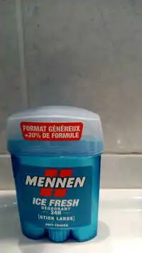 MENNEN - Ice fresh - Déodorant 24h