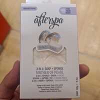 AFTERSPA - Mother of pearl 2 en 1 éponge + savon