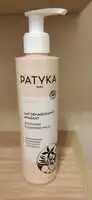 PATYKA - Clean - Lait démaquillant apaisant