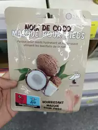 SKIN TECHNIQUE - Noix de coco - Masque pour pieds