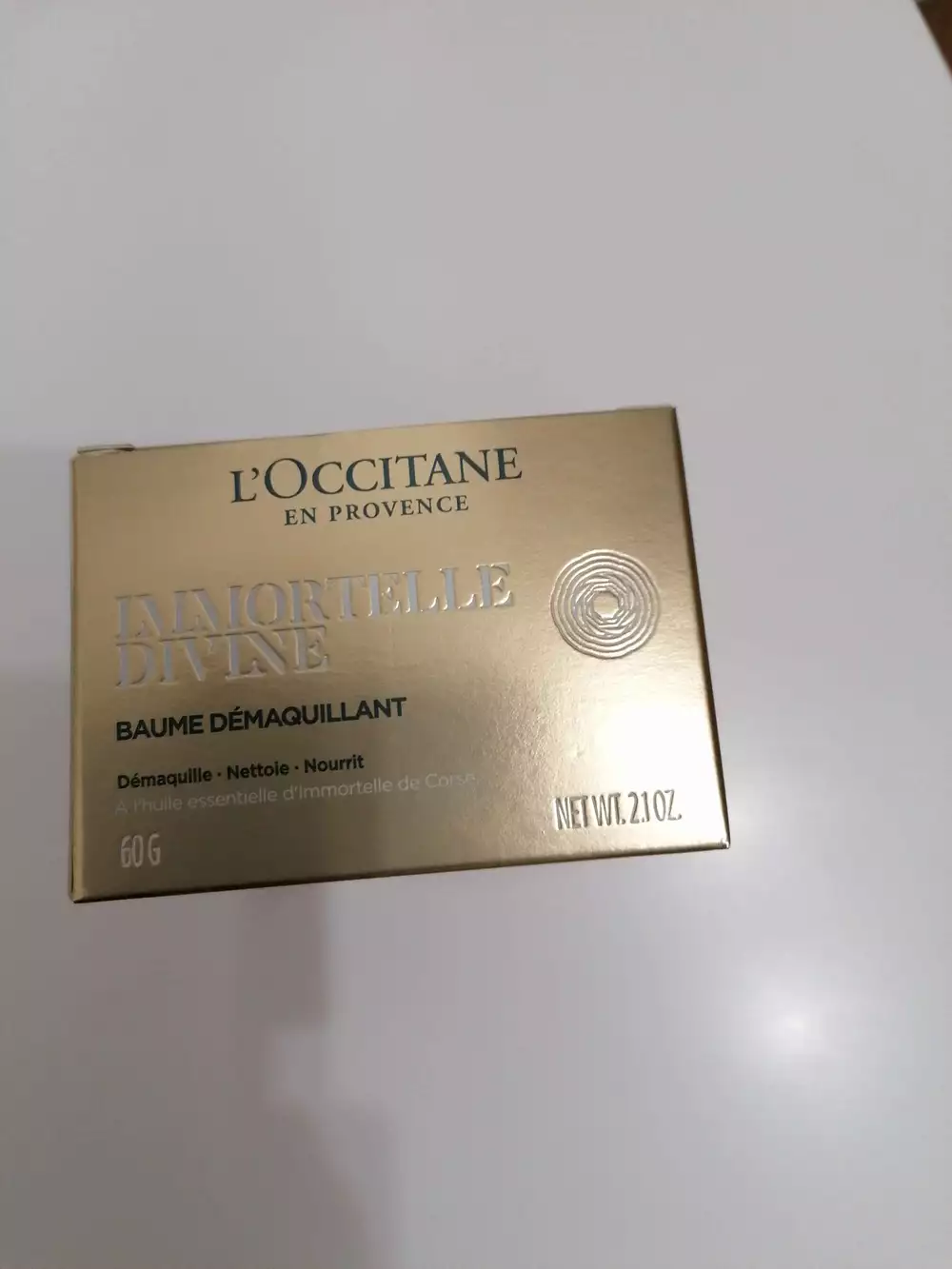 L'OCCITANE - Immortelle divine - Baume démaquillant
