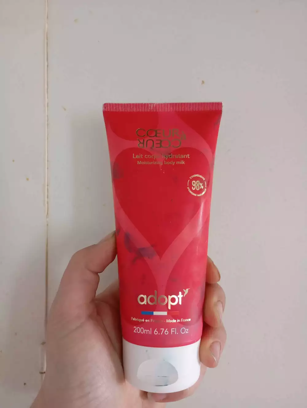 ADOPT' - Coeur à coeur - Lait corps