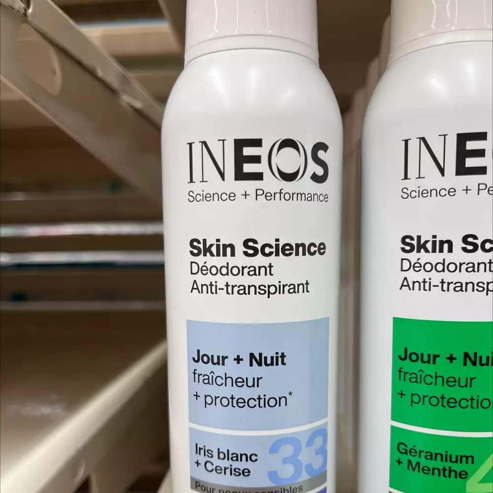 INEOS - Skin science - Déodorant anti-transpirant