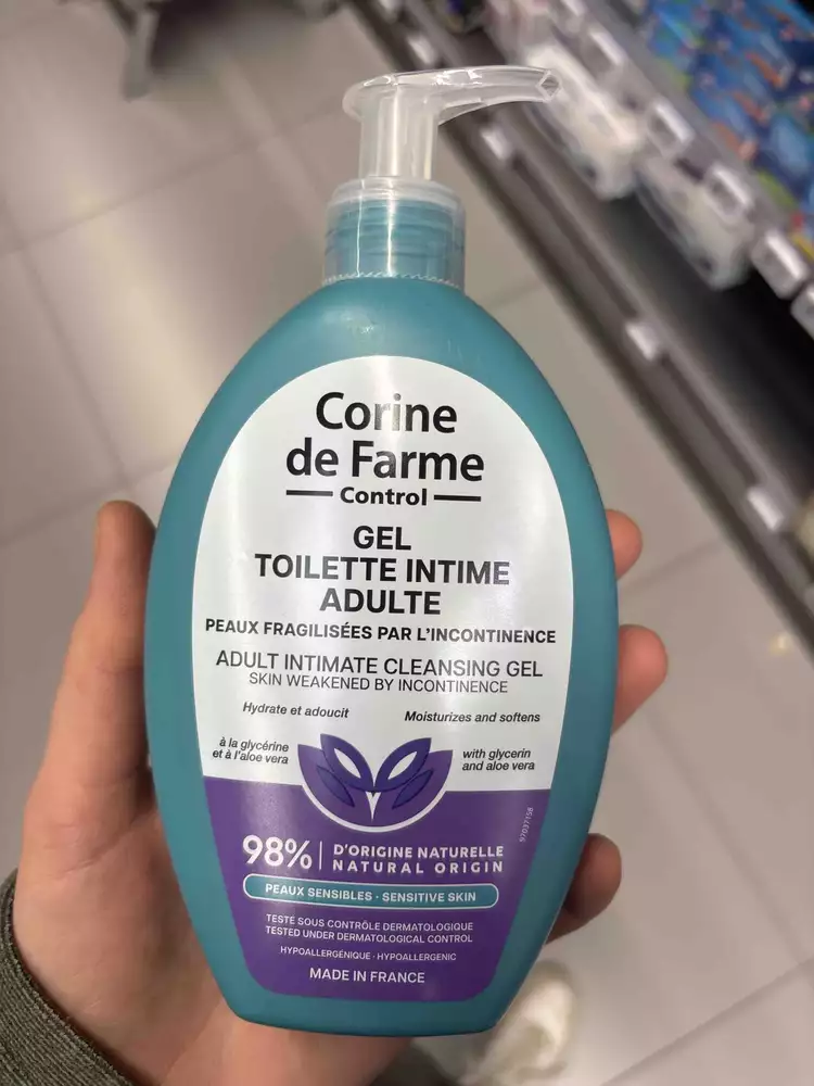 CORINE DE FARME - Gel toilette intime adulte