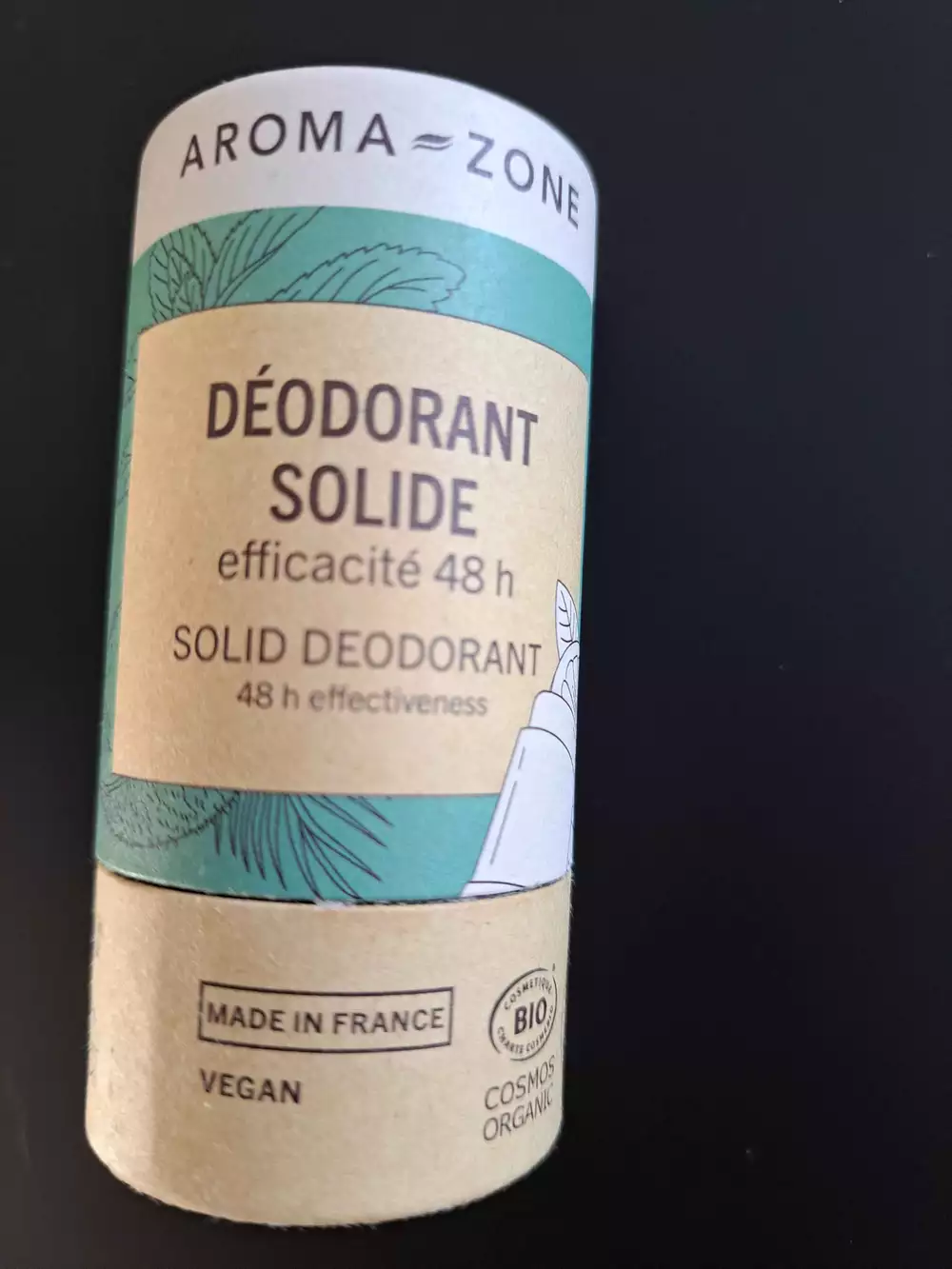 AROMA-ZONE - Déodorant solide efficacité 48h