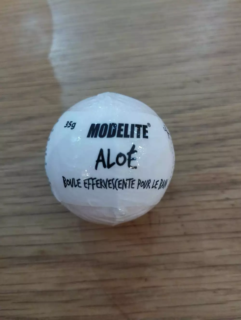 MODÉLITE - Aloé - Boule effervescente pour le bain